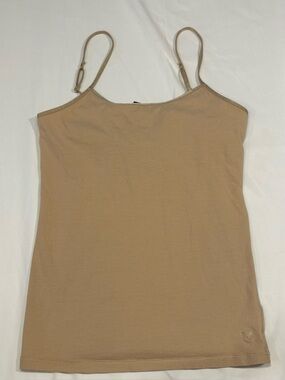 American Eagle Outfitters Tan Adjustable-Strap Camisole